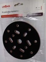URBAN Дистанционная прокладка микрорезина черная твердая, 16 отверстий 150mm