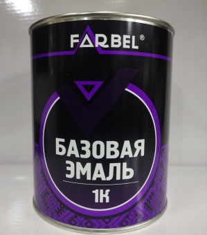 FARBEL Эмаль (краска) базовая AUDI - VW LA5E, 1л.