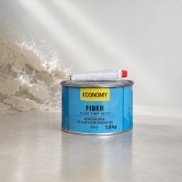 NOVOL Универсальная полиэфирная шпатлевка со стекловолокном ECONOMY FIBER 1.8кг.