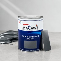 MACAW Эмаль (краска) базовая OPEL 163 (Light silver) 1л