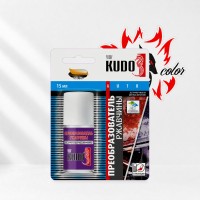 KUDO Преобразователь ржавчины со структурным модификатором с кисточкой 15 мл