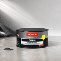 NOVOL Шпатлевка термостойкая CARBON с углеволокном 1л