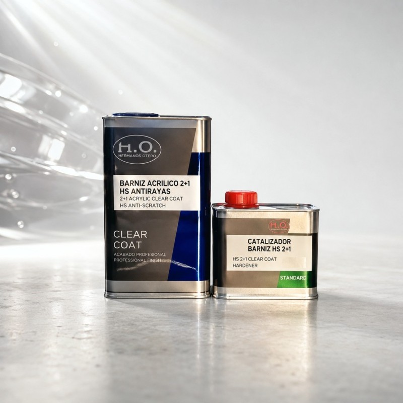 HiQ Бесцветный акрил-уретановый лак Clearcoat Master Pro TC-2200 1л. + 0.5л отв. (CCH-200)