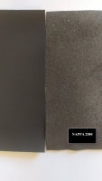 Искусственная кожа Nappa 2584 черная /цена за 1 м.п.