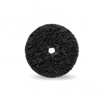BlackFox Круг абразивный зачистной (коралл) Clean Strip Black d=100, черный
