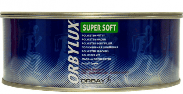 ORBYLUX Шпатлевка полиэфирная универсальная SUPER SOFT 1.8 кг