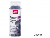 APP Структурная эмаль (краска) Structure Paint Spray по пластику (для бамперов), черная, аэрозоль 400мл