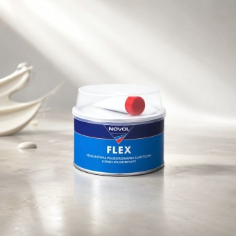 SOLID Наполнительная полиэфирная шпатлевка FLEX с пластификатором 0.5кг.