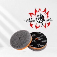 ZviZZer Полировальный круг-пад меховой Nano Wool Detailing Pad Thermo антрацит, средней жесткости