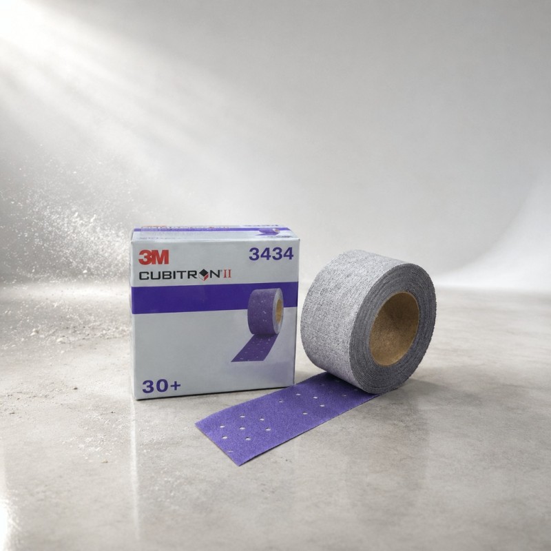 3M™ Абразивная шлифовальная полоска 737U Cubitron™ II Hookit™ Purple+, 70мм, в ассортименте, цена за 1 метр (15 отрывов)