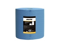 JETAPRO Двухслойные очищающие бумажные салфетки, 34 г/м², 35х38 см. Цвет: синий рулон 500шт