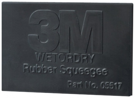 3M™ Ракель резиновый Wetordry™, 70 х 108мм