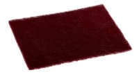 APP Абразивный материал в листах Scotch Brite (скотч брайт), красный