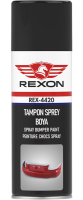 REXON Структурная эмаль (краска) SPRAY BUMPER PAINT, черный 400мл