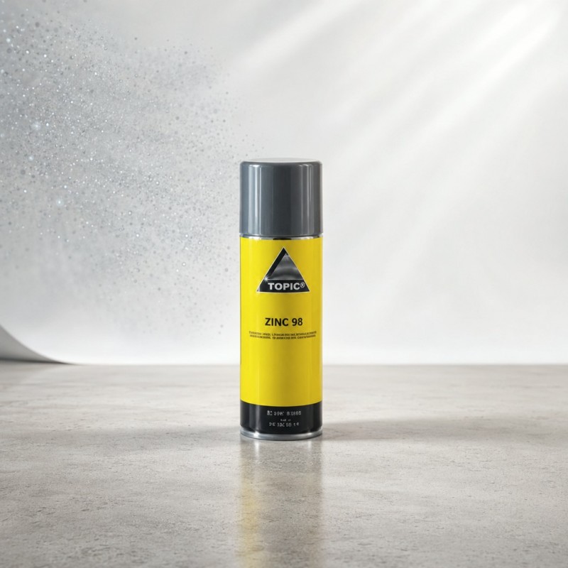 TOP.10 Refinish Грунт цинковый zink-spray, серый в аэрозоле 520мл