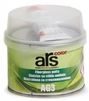 ARS Шпатлёвка полиэфирная Fiberglass putty со стекловолокном AG3,  зеленая 0.5кг