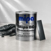 MIPA Эмаль (краска) базовая MAZDA 1H Steel Grey 1л