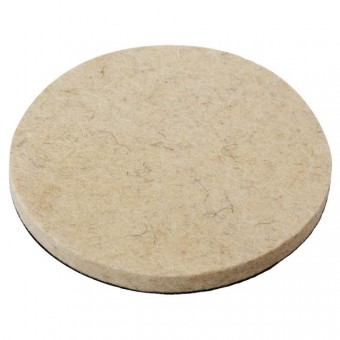 MONOGRAM 108605 Круг полировальнный самоклеющийся фетровый (войлок) 125мм