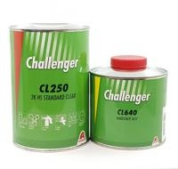 Challenger Бесцветный акриловый лак CL250 HS 1л. +0,5 отв. CL640