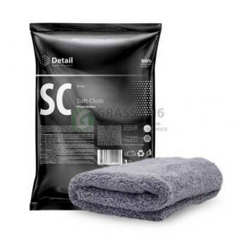 DETAIL Микрофибра SC (Soft Cloth) для нанесения защитных покрытий, 40х40см, плотность 450г/м3 DT-0165
