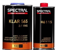 SPECTRAL Бесцветный акриловый лак KLAR 565 VHS 1л + 0.5л отв
