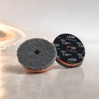 ZviZZer Полировальный круг-пад меховой Nano Wool Detailing Pad Thermo антрацит, средней жесткости
