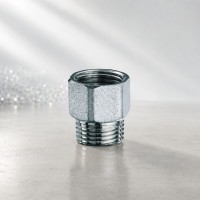 H-D Штуцер переходник конический резьбовой M1/8" x F1/4"