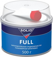 SOLID Наполнительная среднезернистая полиэфирная шпатлевка Full 0,5 кг
