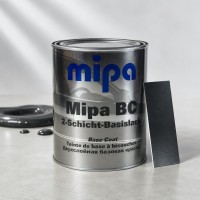 MIPA Эмаль (краска) базовая BMW 181 Diamantschwarz 1л