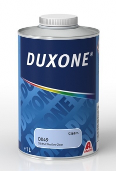 DUXONE Суперпрочный бесцветный акриловый лак DX-49 UHS 1л + 0,5 отв. DX20 