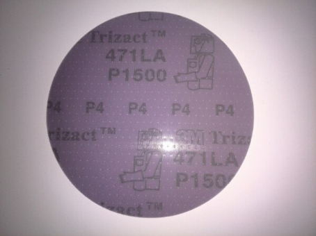 3M™ Абразивный полировальный круг Trizact P1500, 150 мм, Hookit™ Clear Coat 471LA / 02094