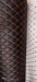 Автомобильная экокожа черного цвета, ромб, простроченная красной ниткой, на поролоновой основе с трикотажной сеткой, 3 мм, ширина 140-150 см, цена за 1 м.п.