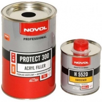 NOVOL Акриловый грунт-наполнитель Protect 300 4+1 HS серый 1л.+0,25л
