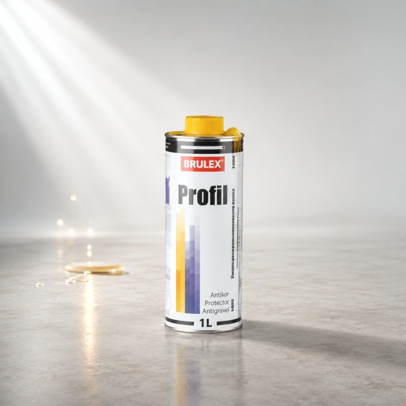 KRAFT Антикоррозионный состав на восковой основе для обработки закрытых полостей PROFIL (мовиль), желтый, 1л