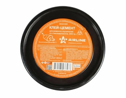 AIRLINE ADGC029 Клей-Цемент для ремонта глушителей со стекловолокном 200г Россия