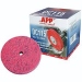 APP Круг абразивный зачистной (коралл) D115мм (розовый)