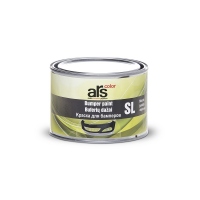 ARS Структурная эмаль (краска) SL по пластику (для бамперов), чёрная, 0,5л