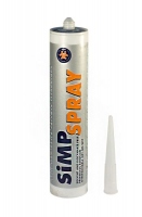 U-Seal Распыляемый кузовной клей-герметик, туба Spray-Simp (черный) 290 мл