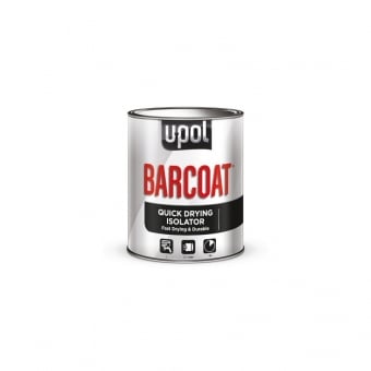 U-Pol Грунт изолятор Barcoat Quick Drying Isolator 1K для несовместимых покрытий, цвет: серый 1л