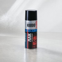 KUDO Акриловый лак тонировочный черный для фонарей, 520мл