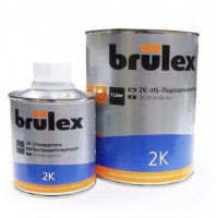 BRULEX Грунт-наполнитель 2К HS 4+1, 1 л + 0,25л отв. в ассортименте