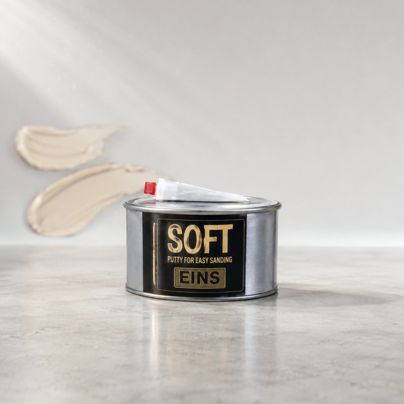 EINS Полиэфирная шпатлевка наполнительная универсальная Soft Polyester Putty 1.6кг