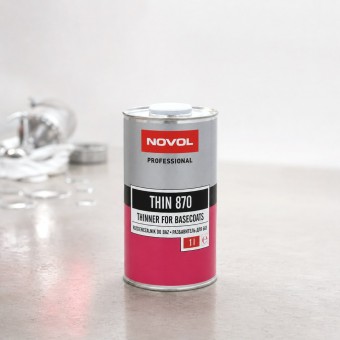 NOVOL Разбавитель для базовых красок (эмалей) THIN 870, 1л.