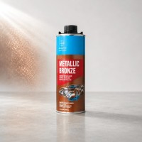 Roxel Pro Антикоррозийное покрытие ROXONE Metallic Bronze на битумной основе, бронзовое, 1 л