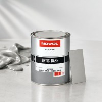 NOVOL Эмаль (краска) базовая DAEWOO 95U Dove silver, Optic Base 1.0л