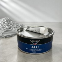 SOLID Наполнительная полиэфирная шпатлевка ALU усиленная частичками алюминия 1кг
