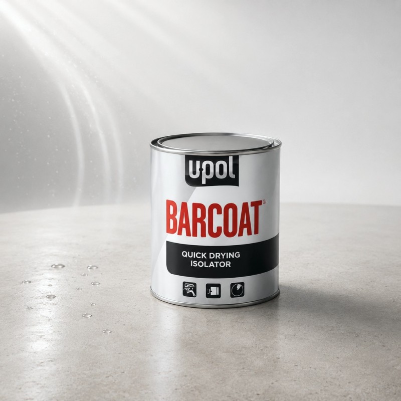 U-Pol Грунт изолятор Barcoat Quick Drying Isolator 1K для несовместимых покрытий, цвет: серый 1л