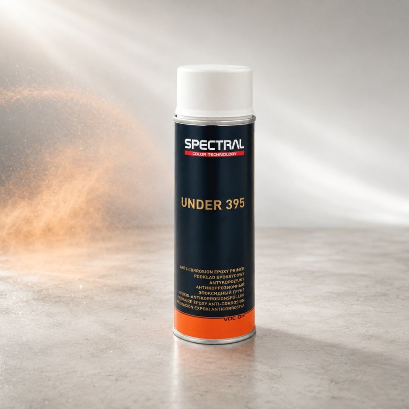Spectral Эпоксидный антикоррозионный грунт Under 395 P1 в аэрозоле 500мл, белый