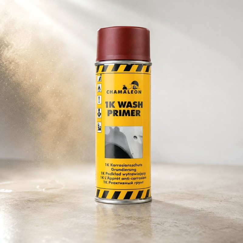 CHAMALEON Реактивный грунт 1K Wash Primer красный в аэрозоле 400 мл