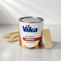 VIKA Эмаль (краска) алкидная воздушной сушки LADA 235 Бледно-бежевая 0,9л